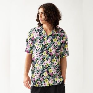 PacSun Theo Resort Camp Shirt